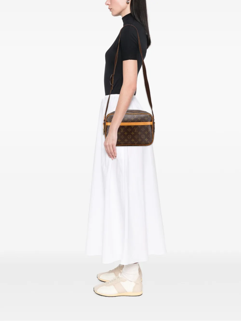 Louis Vuitton Pre-Owned 2005 Monogram Reporter PM crossbody bag | Pre-Owned | Image 2