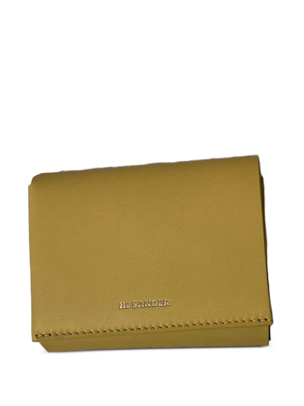 Jil Sander logo wallet - Gelb