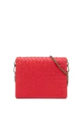 Bottega Veneta Pre-Owned 2012-2025 Nappa Intrecciato Wallet On Chain crossbody bag - Red