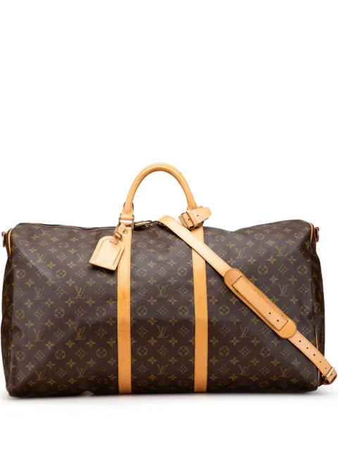 Louis Vuitton Pre-Owned sac de voyage monogrammé Keepall Bandouliere 60 (1997)