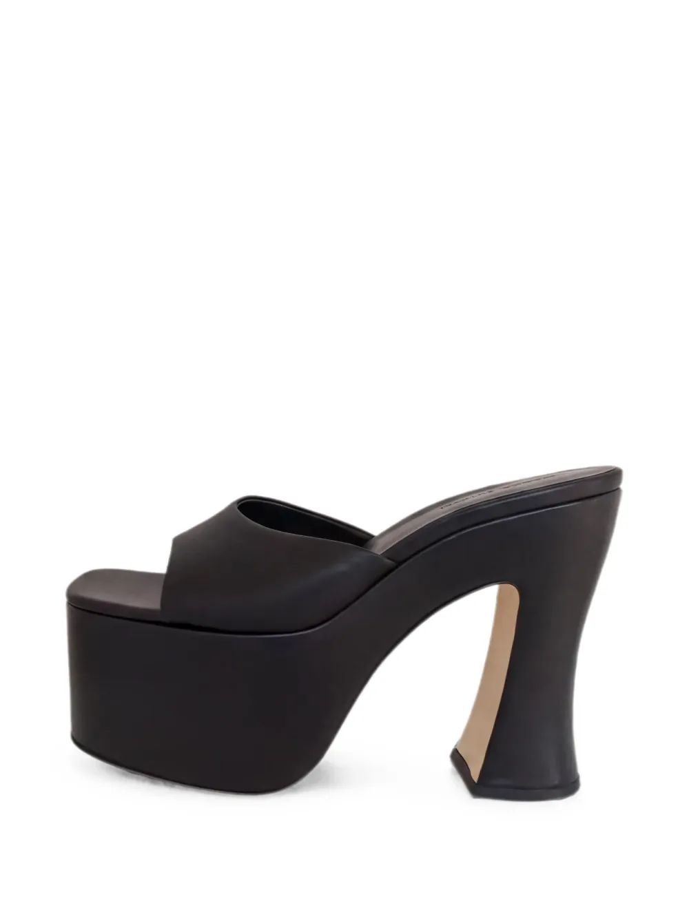 Magda Butrym Sandalen met plateauzool Zwart