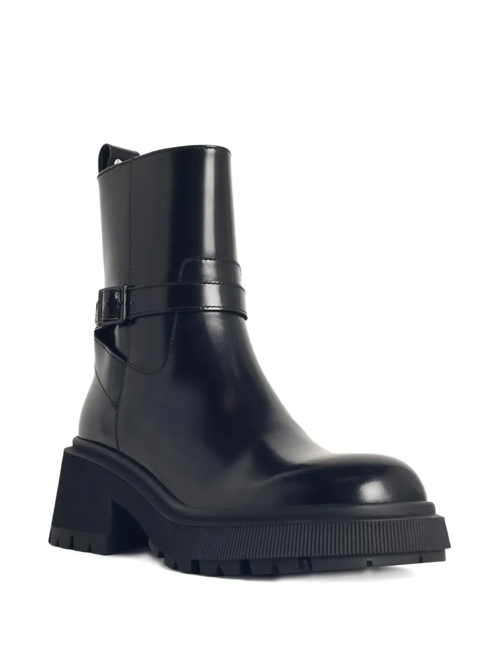 Jimmy Choo Conny buckle-strap ankle boots Black