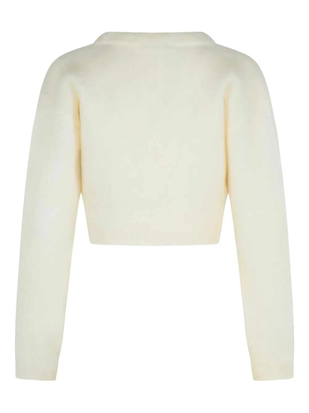 Alessandra Rich floral-embroidered V-neck cardigan | Cardigans | Image 2