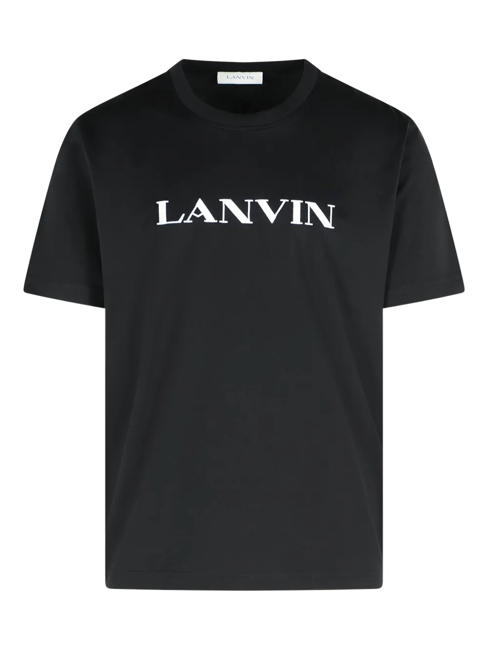 Lanvin logo-print cotton T-shirt | Black | Image 1