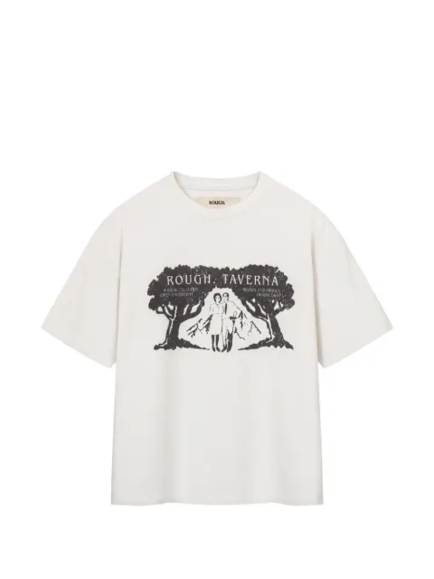 ROUGH. camiseta con estampado gráfico