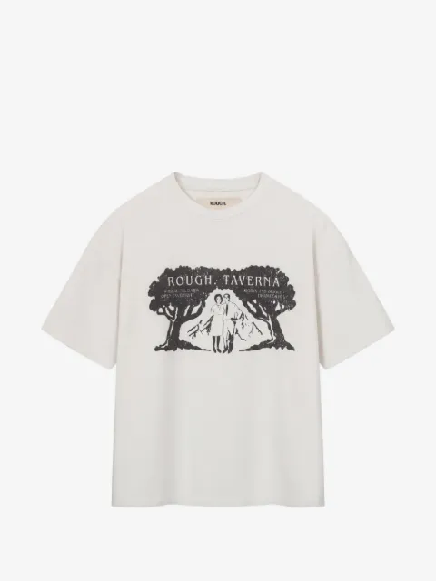 ROUGH. graphic-print T-shirt