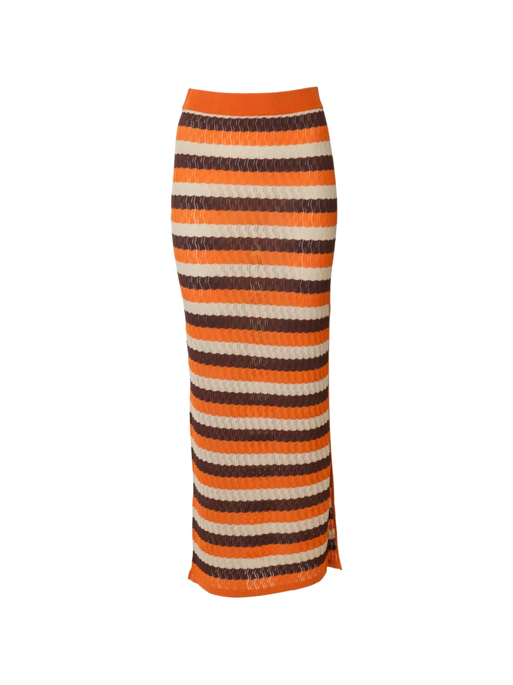Dodo Bar Or striped skirt - Arancione