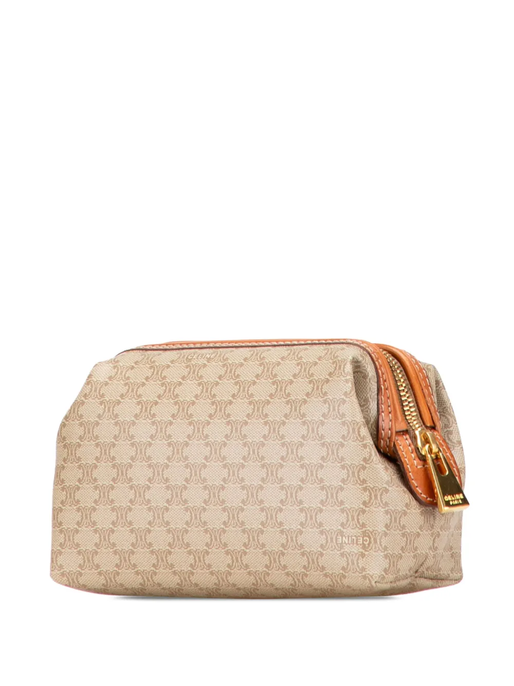 Celine Pre-Owned 20th Century Macadam Coated Canvas pouch | Women | Image 2