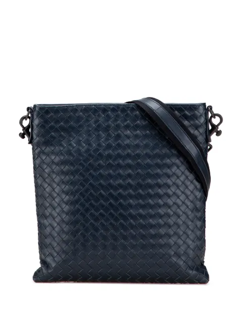 Bottega Veneta Pre-Owned 2012-2025 Leather Intrecciato crossbody bag
