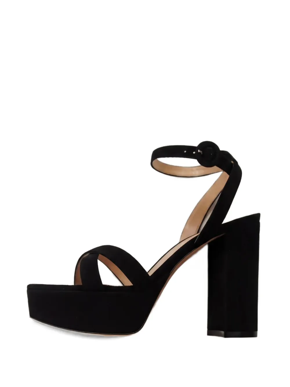 Gianvito Rossi platform buckle-fastening sandals - Nero