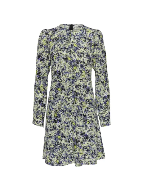 Gestuz vestido corto JillyGZ manga larga con estampado abstracto