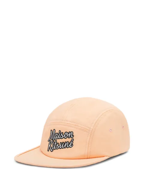 Maison Kitsuné gorra con logo bordado