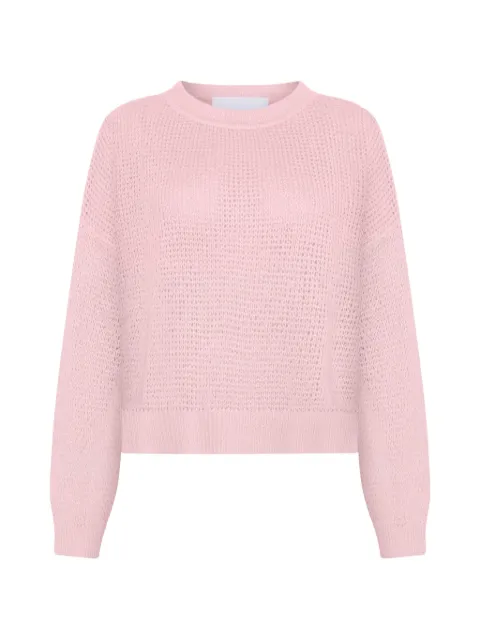Emerson Renaldi open-knit crew-neck sweater
