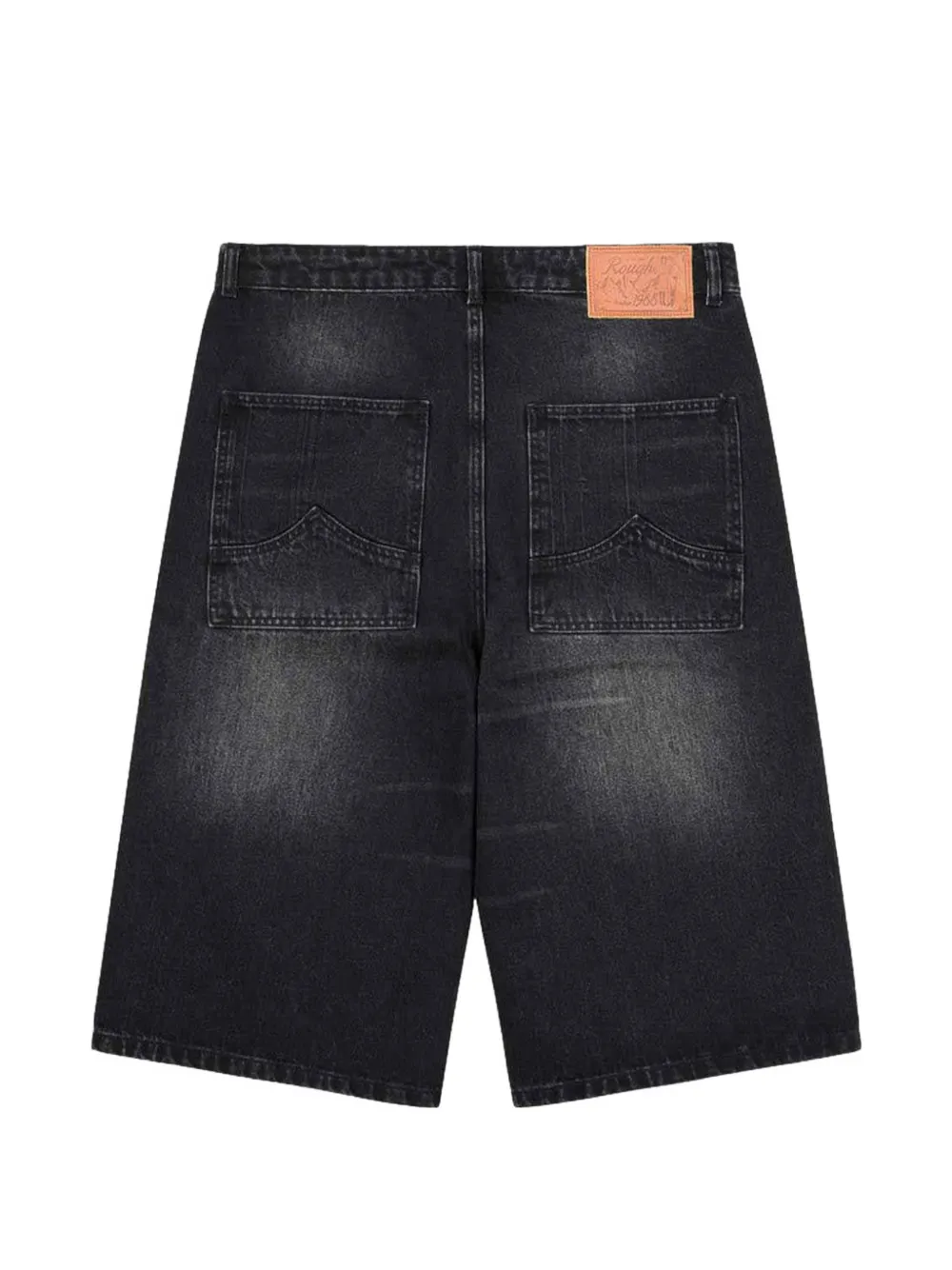  Rough. Belt-loops Shorts - Negro 
