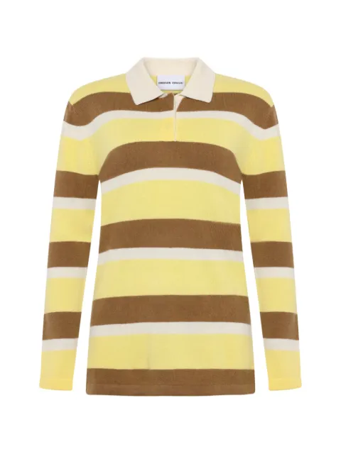 Emerson Renaldi striped polo top