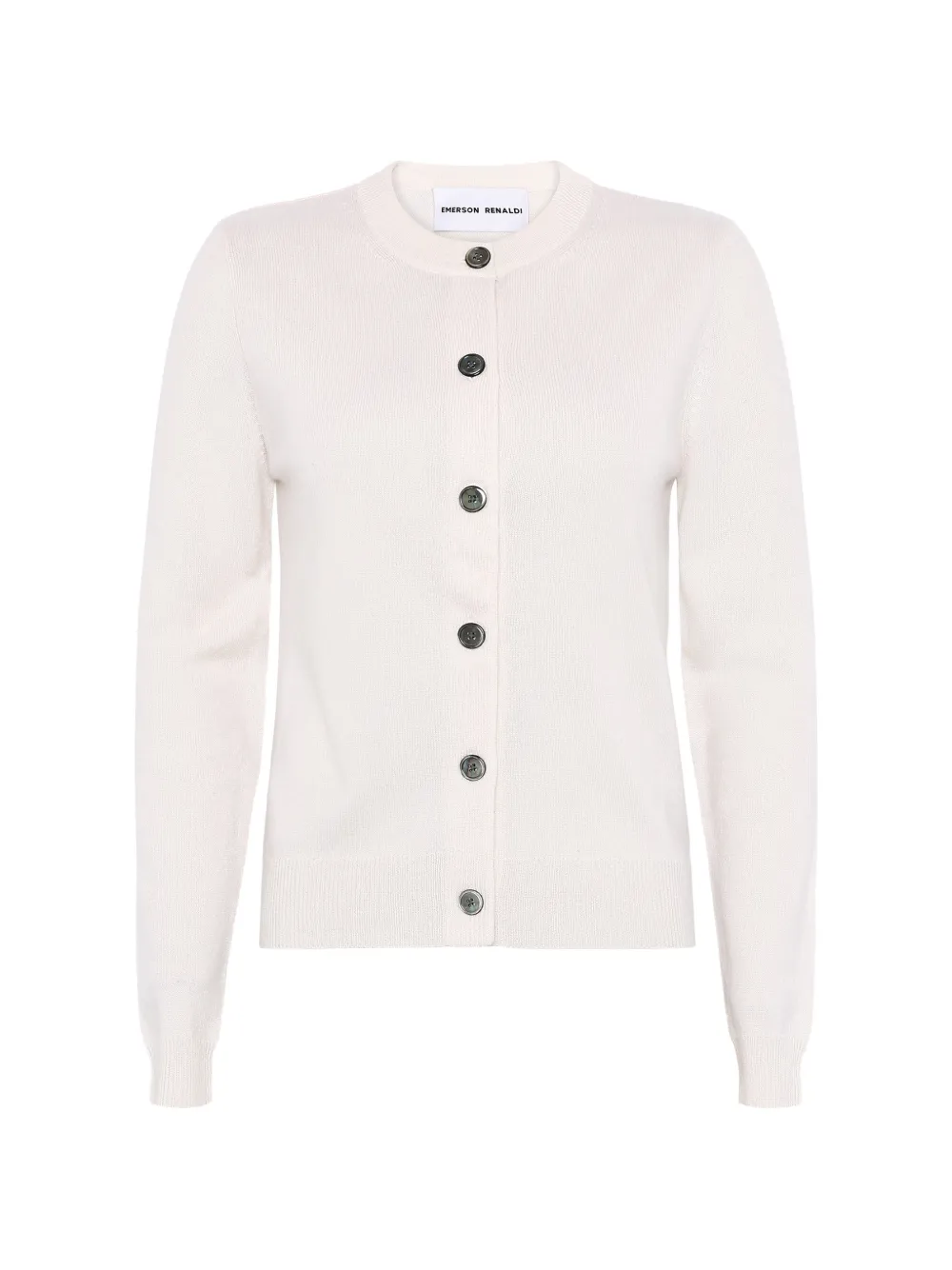 Emerson Renaldi fine-knit button-up cardigan - Toni neutri