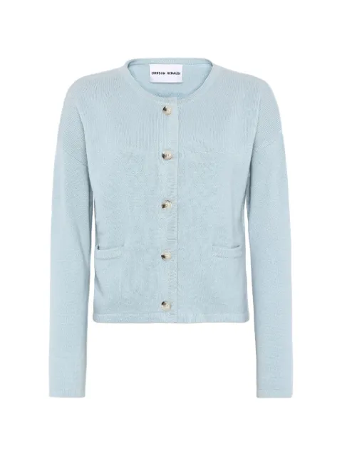 Emerson Renaldi fine-knit drop-shoulder cardigan