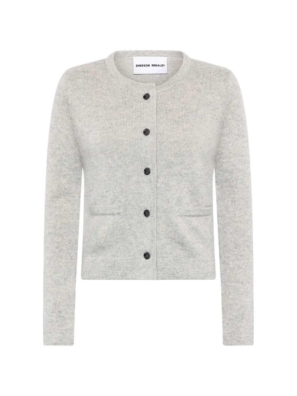 Emerson Renaldi button-front welt-pocket cardigan - Grigio