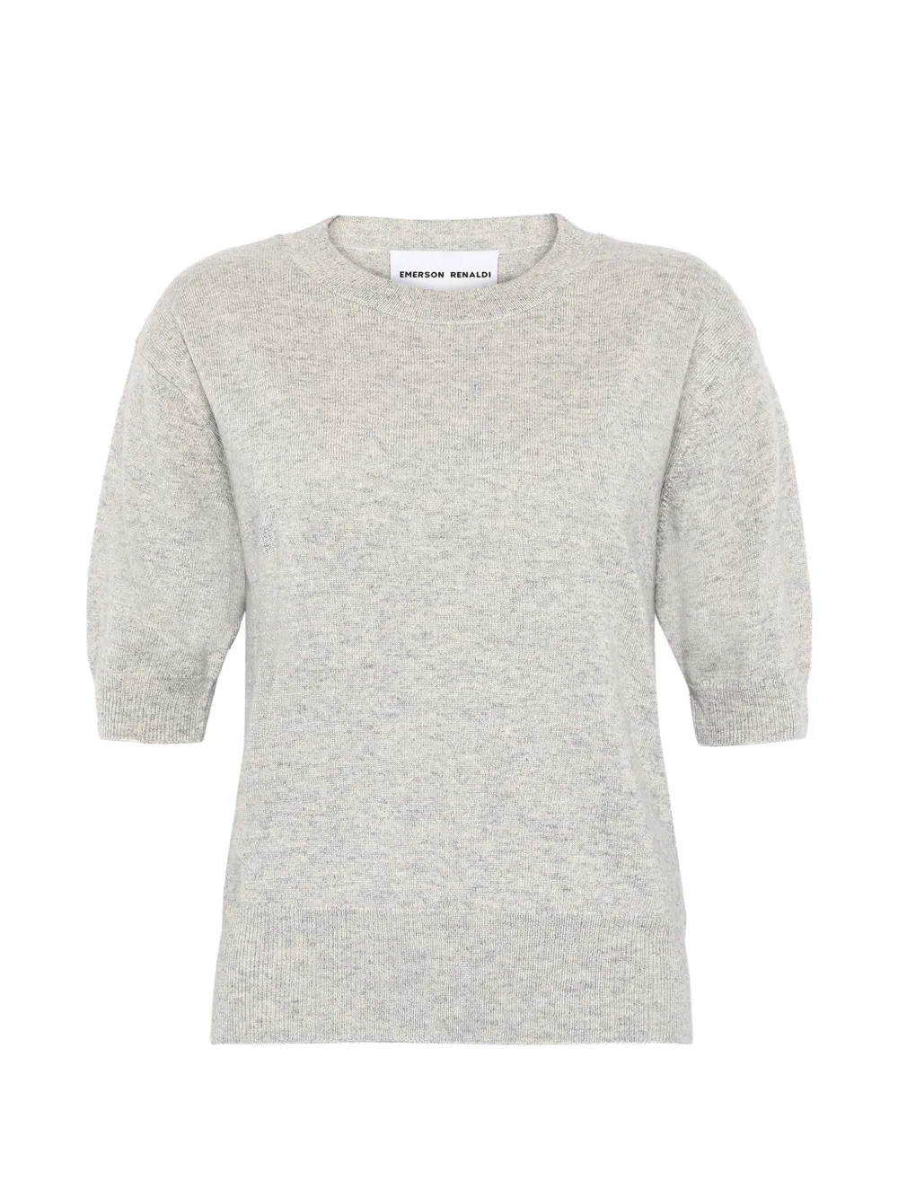 Emerson Renaldi short-sleeve knitted sweater - Grigio