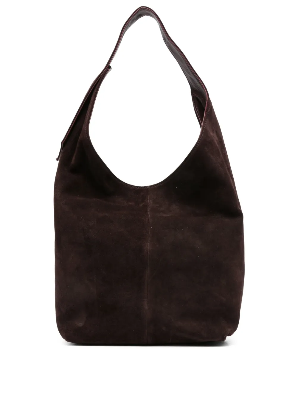 Maeden Monday suede shoulder bag | Brown | Image 1