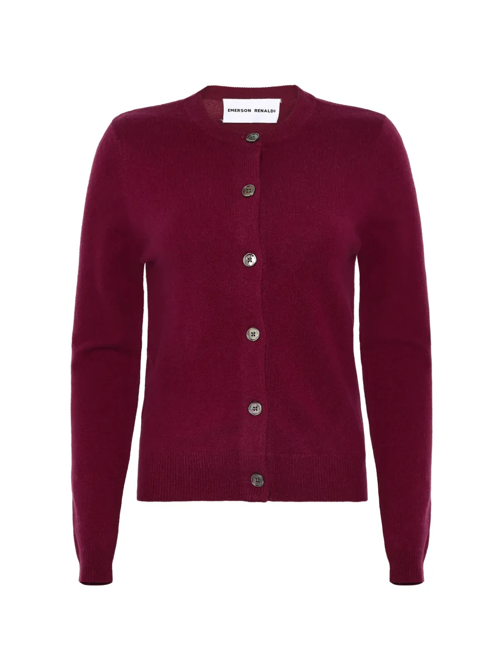 Emerson Renaldi button-up knitted cardigan - Rot