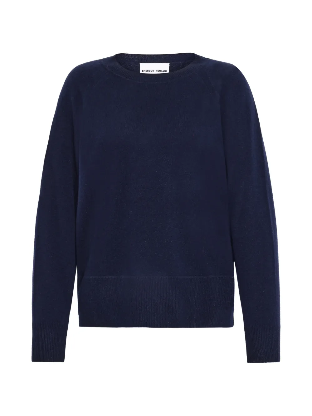 Emerson Renaldi raglan-sleeve crew-neck sweater - Blau