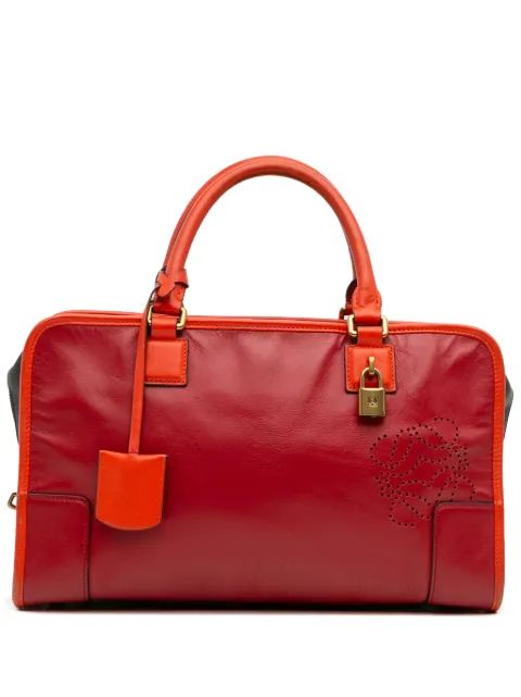 Loewe Pre-Owned 2013 Tricolor Leather Amazona 36 handbag