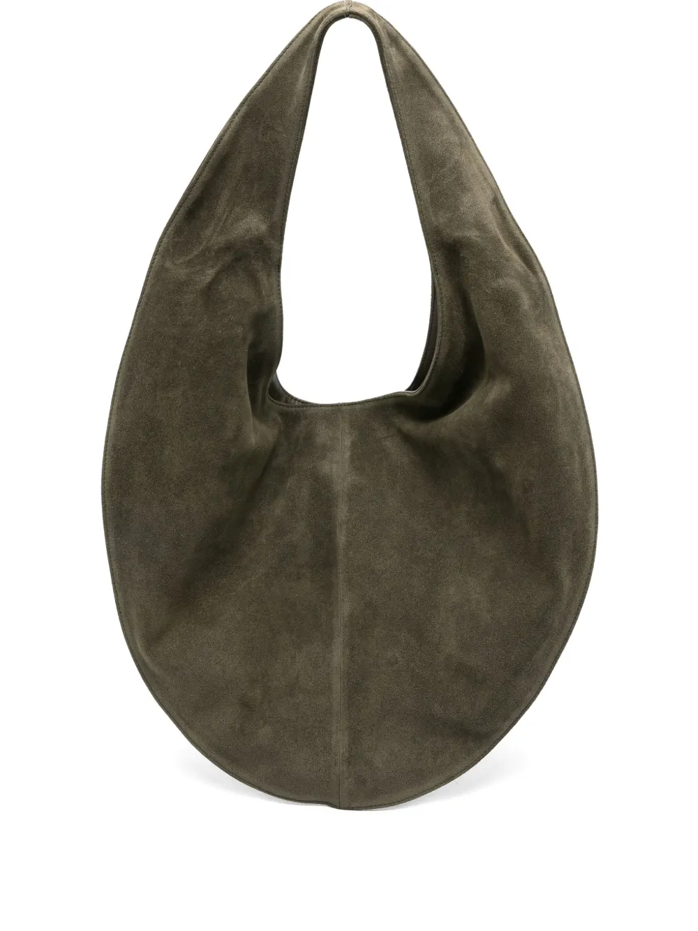 Maeden Market suede tote bag | Grey | Image 1