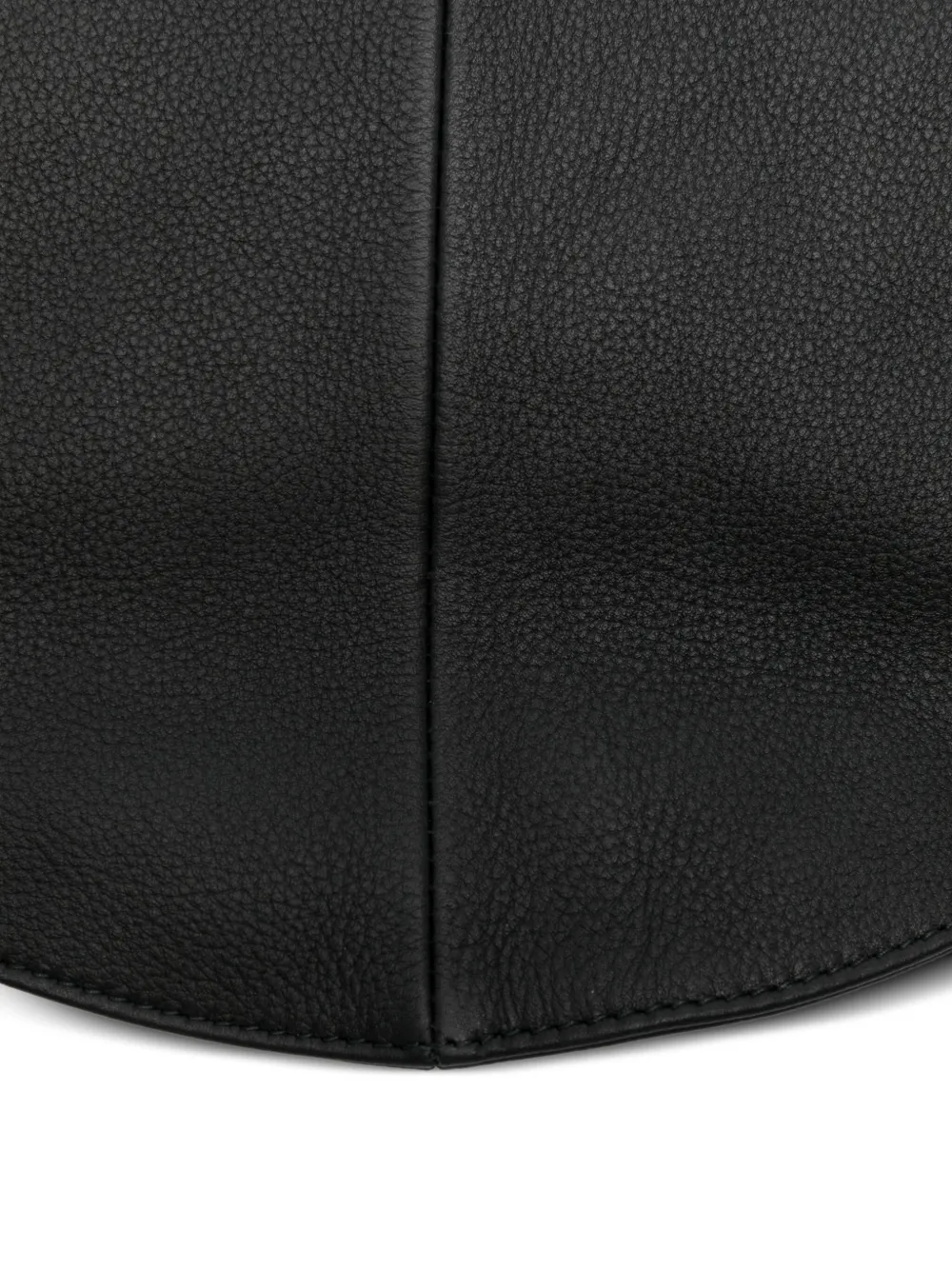 Maeden Market leren shopper Zwart