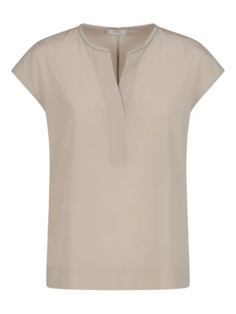 Peserico top con cuello en V