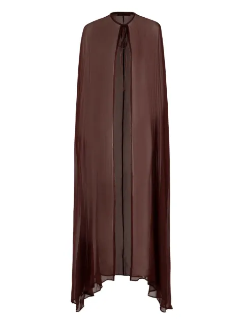Raquel Diniz silk cape