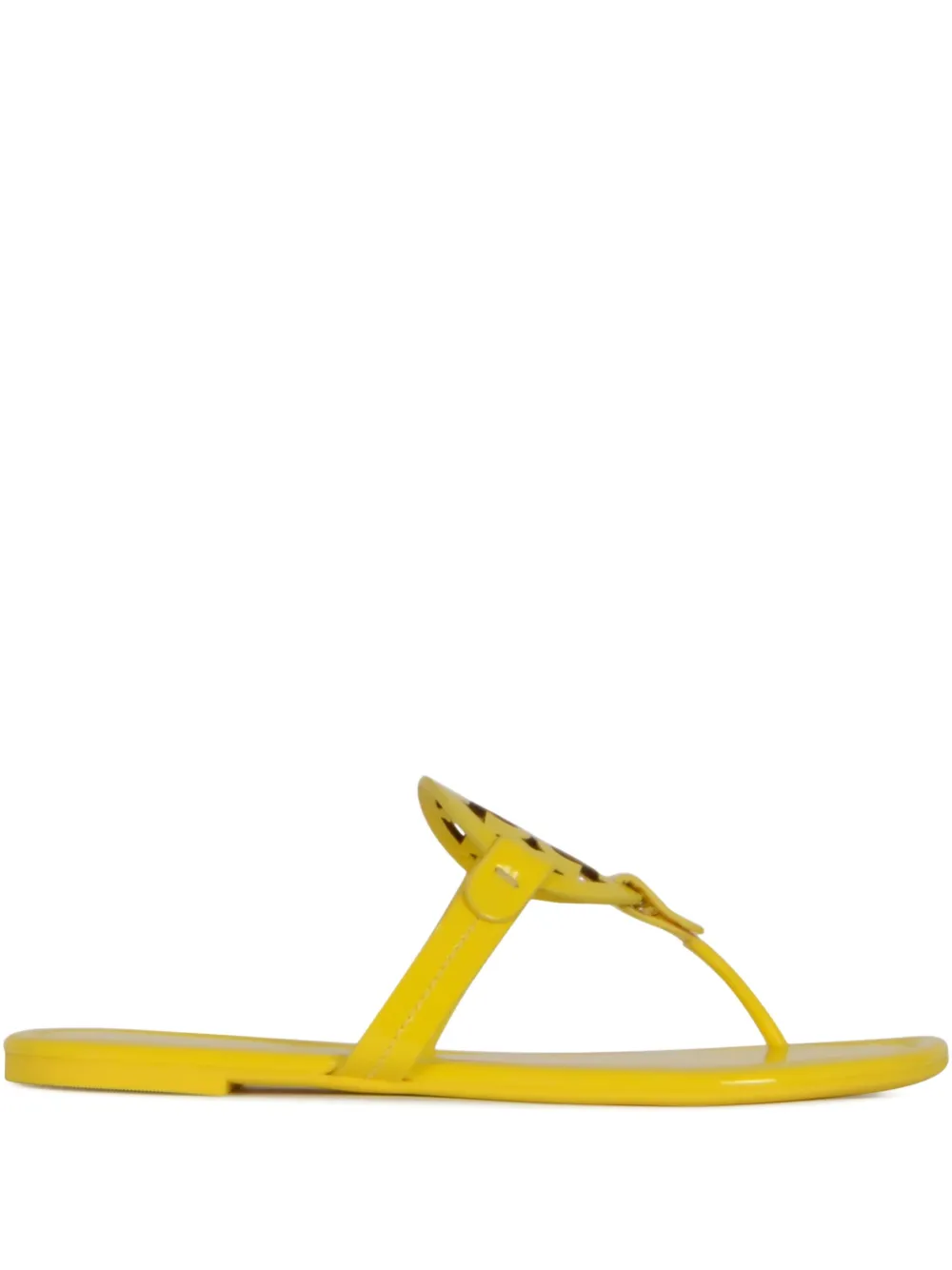Tory Burch Miller leather sandals Yellow