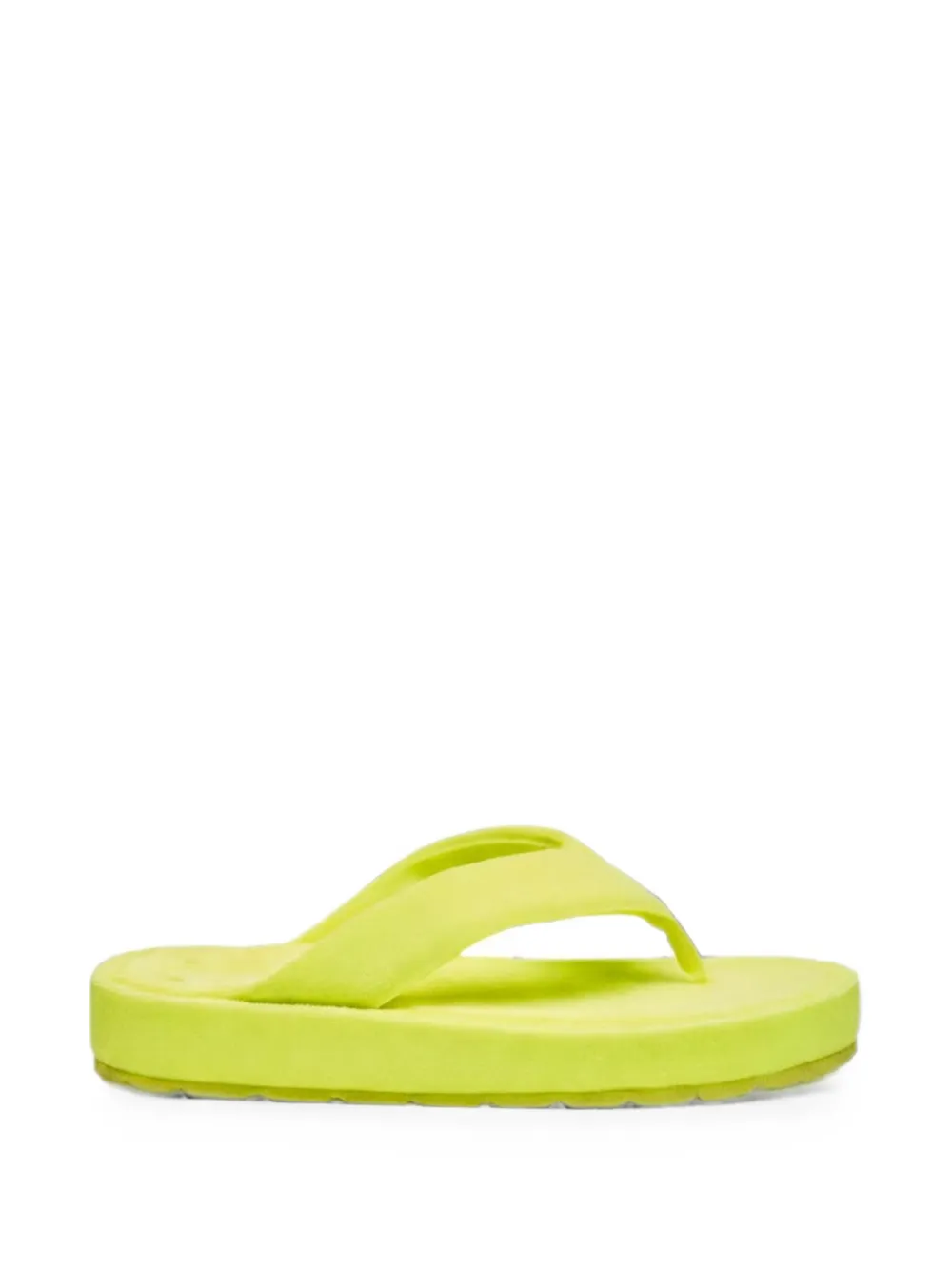 BETTINA VERMILLON Anastasia platform flip-flops - Gelb