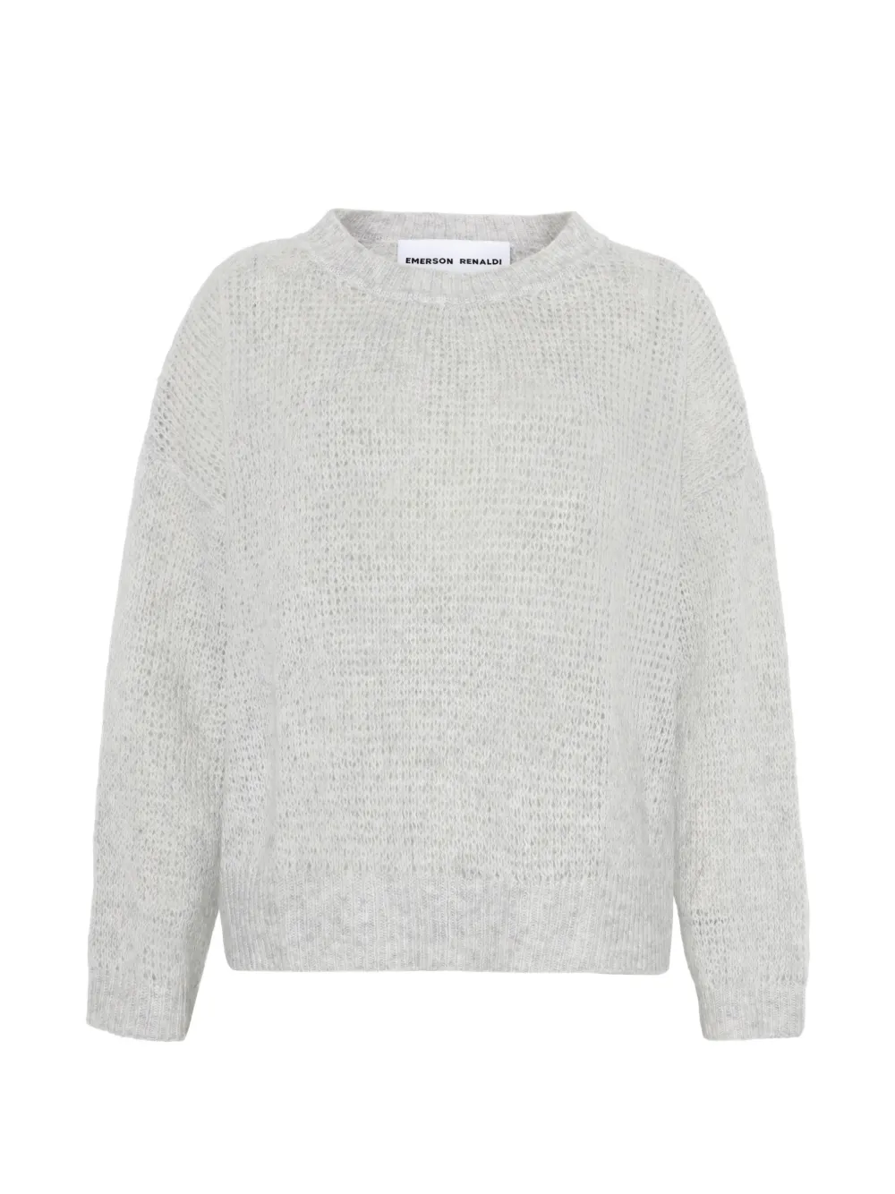 Emiliano Rinaldi crew-neck sweater - Grigio