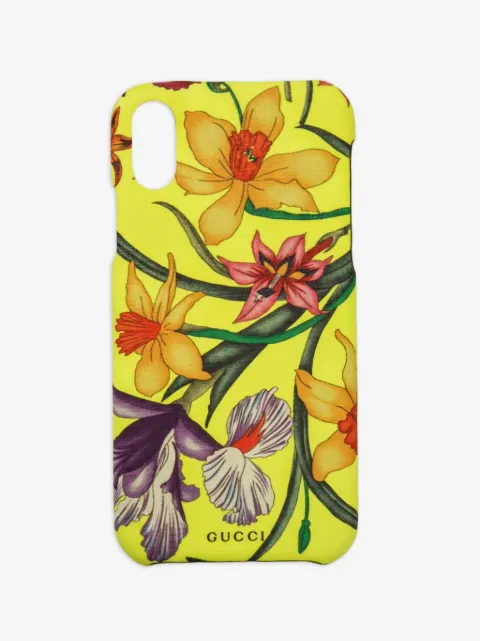 Gucci Flora-print iPhone X/XS case