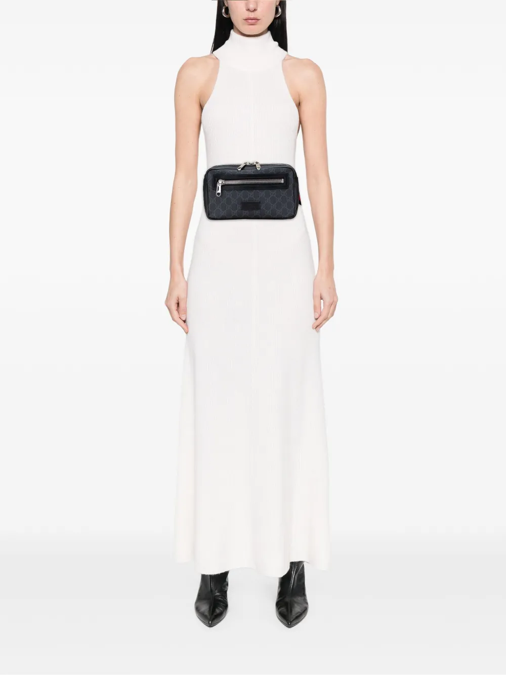 Gucci Pre-Owned 2000-2015 GG Supreme Web belt bag | Pre-Owned | Image 2