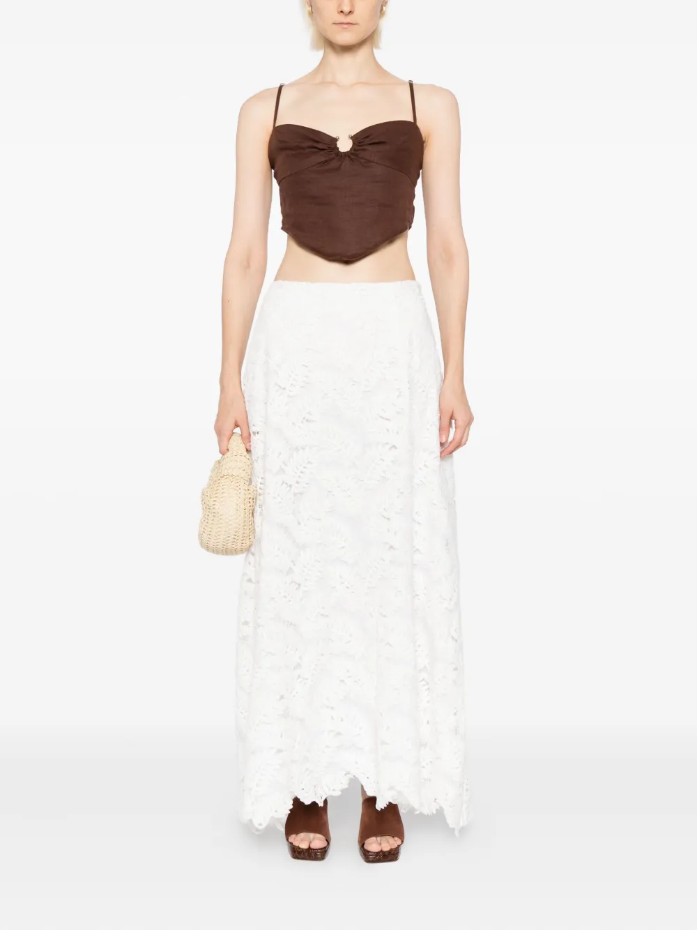 BLAKLACE cotton skirt | A-Line Skirts | Image 2