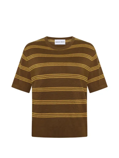 Emiliano Rinaldi striped short-sleeved top