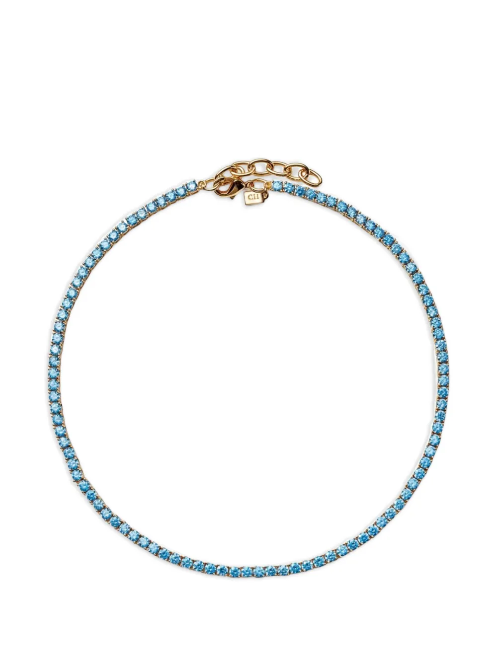Crystal Haze Serena crystal-embellished necklace - Gold