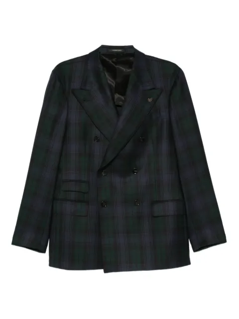 Gabriele Pasini double-breasted plaid jacket
