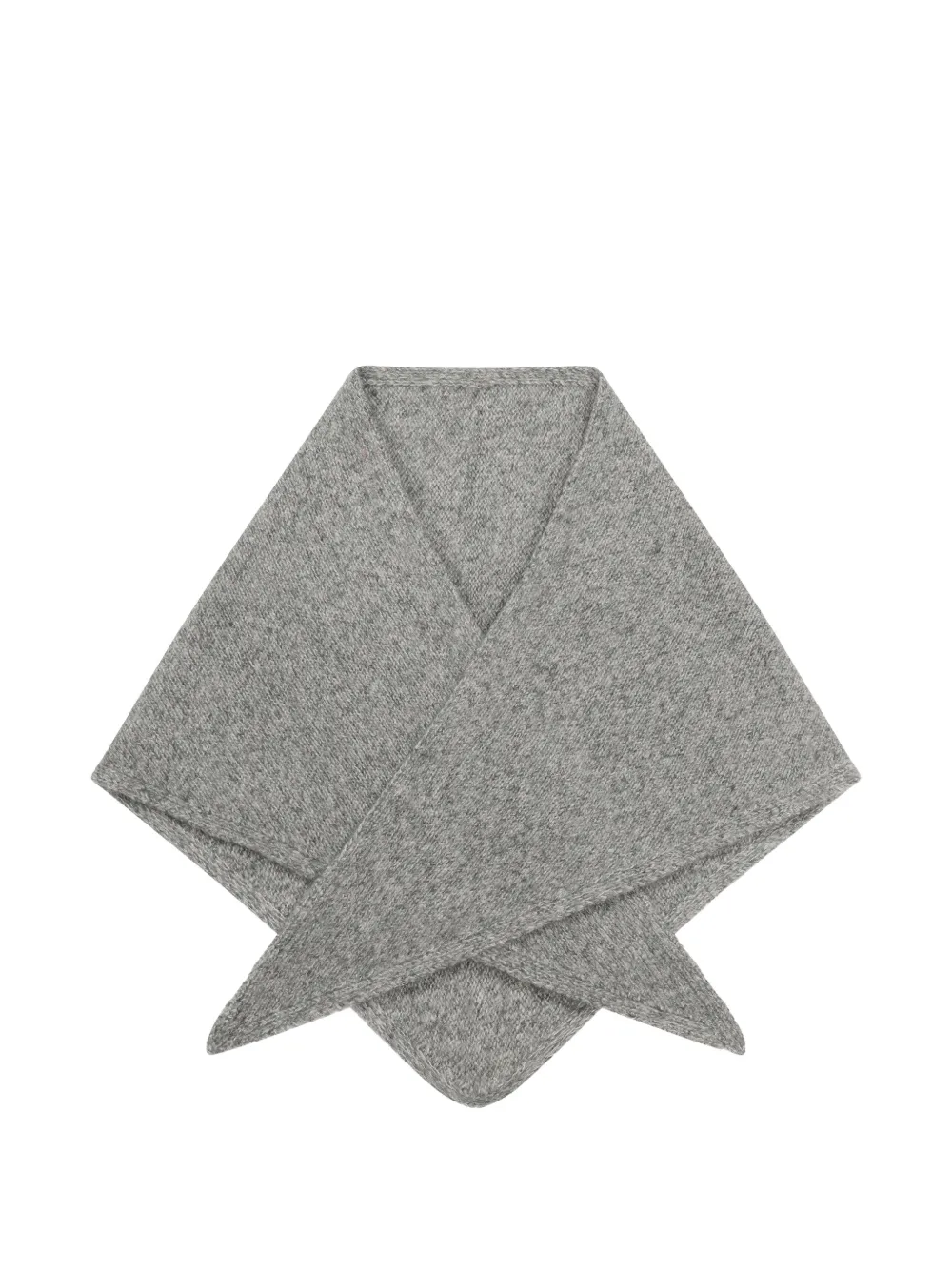 Emiliano Rinaldi pointed scarf - Grigio