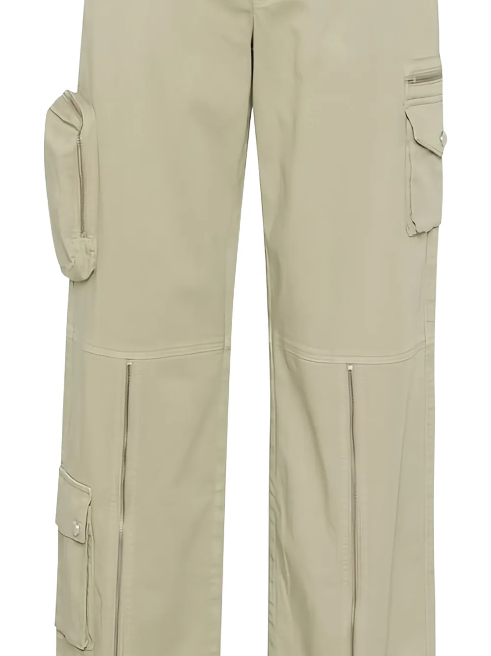Gestuz MirjaGZ cargo broek met ritsdetail Beige