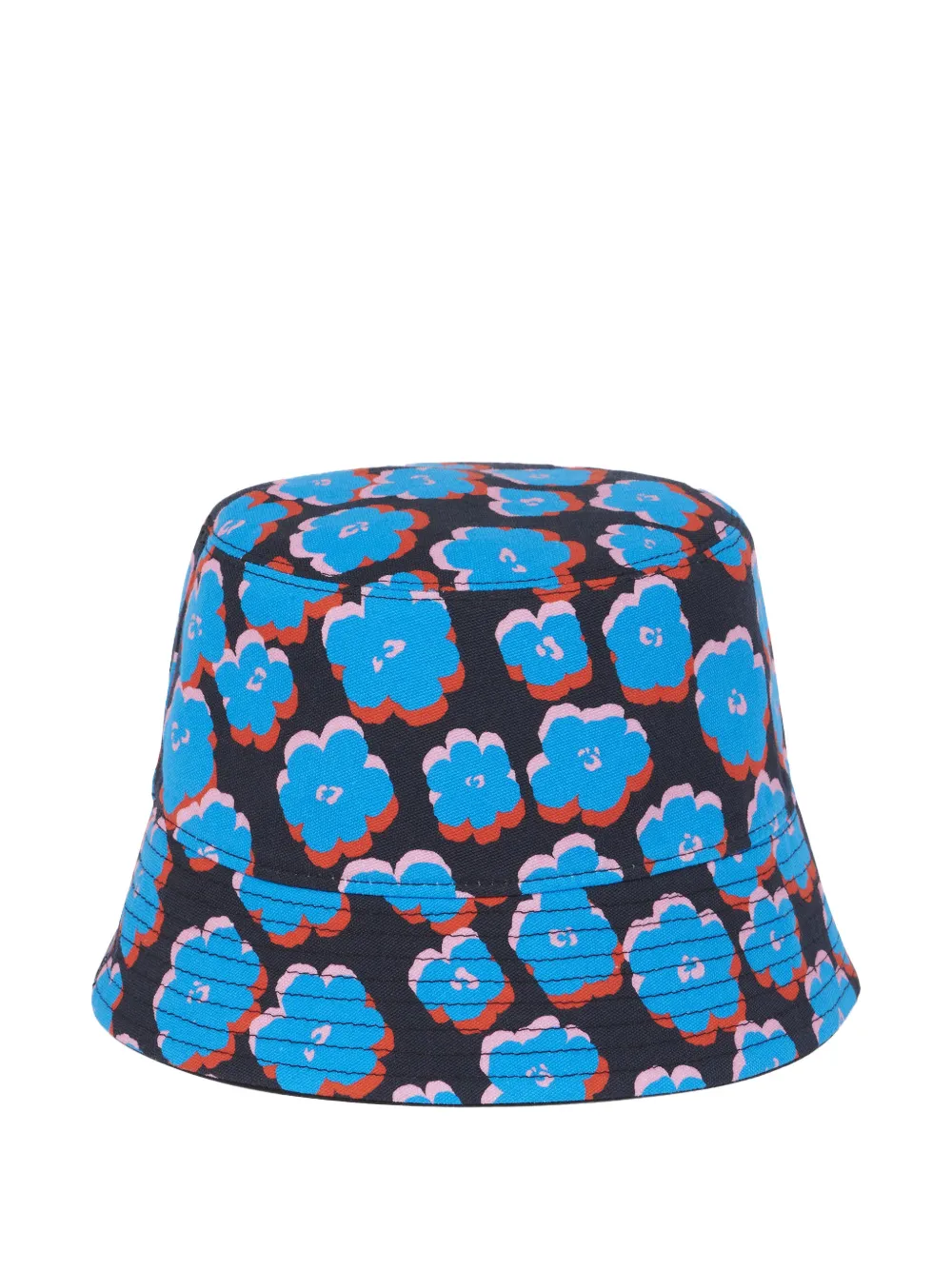 Lanvin floral bucket hat - Schwarz