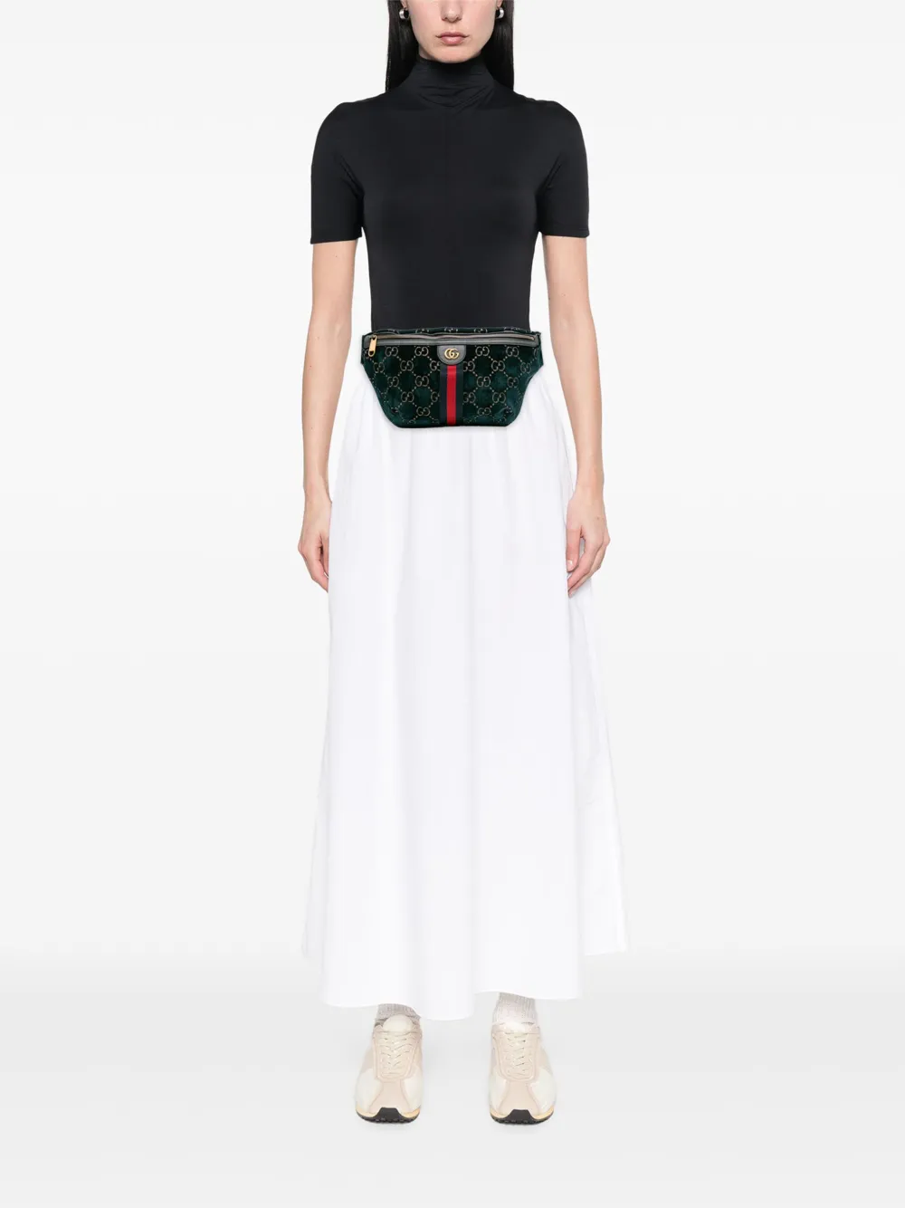 Gucci Pre-Owned 2016-2025 GG Velvet Ophidia belt bag | Pre-Owned | Image 2