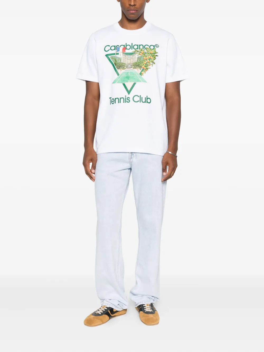 Casablanca Tennis Club graphic t-shirt | T-Shirts | Image 2