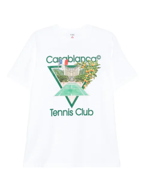 Casablanca Tennis Club graphic t-shirt