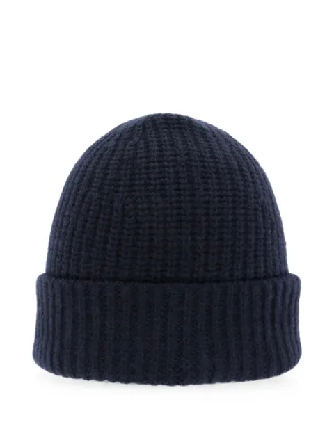 Emerson Renaldi waffle-knit turn-up beanie hat
