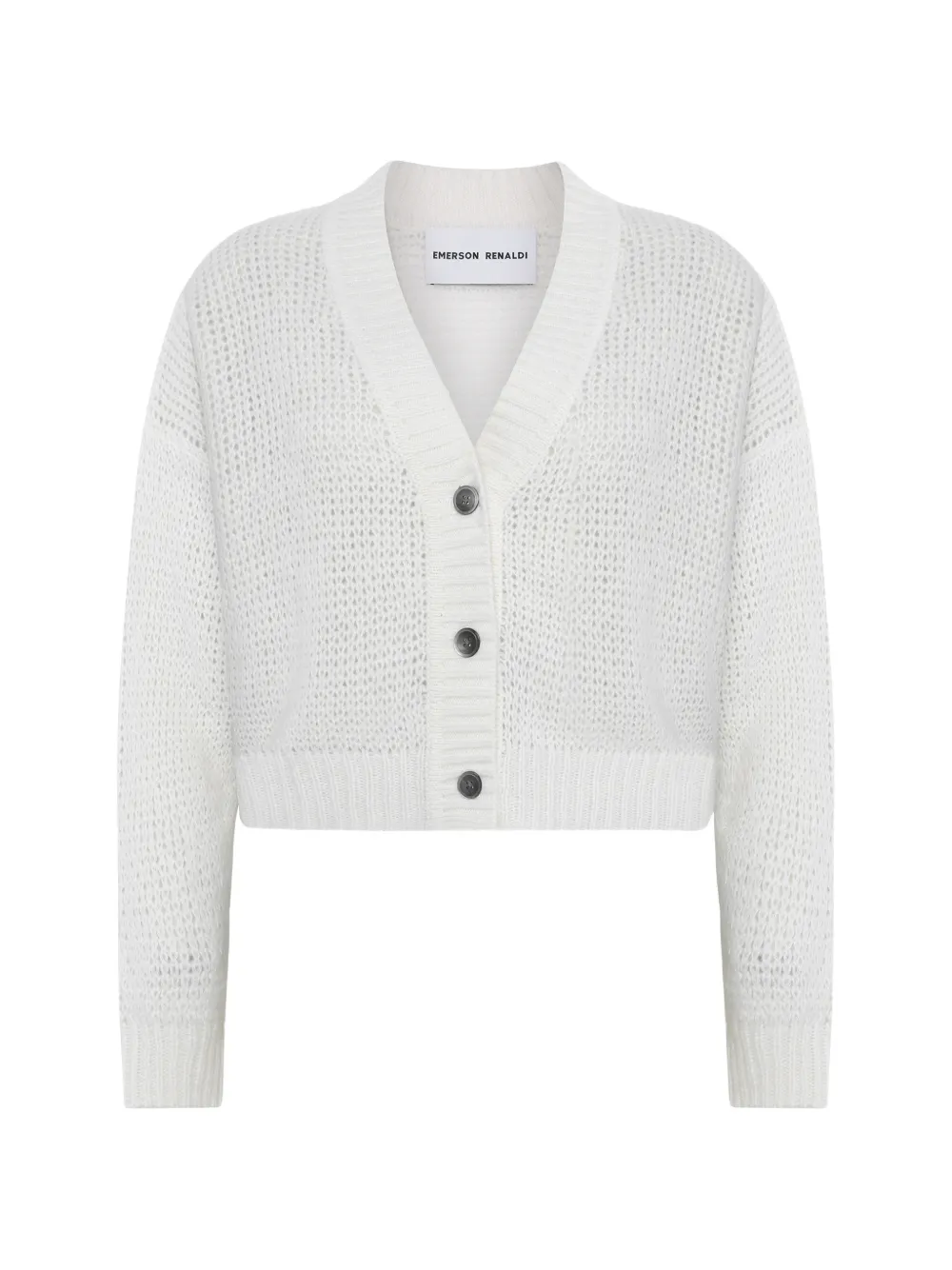 Emiliano Rinaldi button knitted cardigan - Bianco