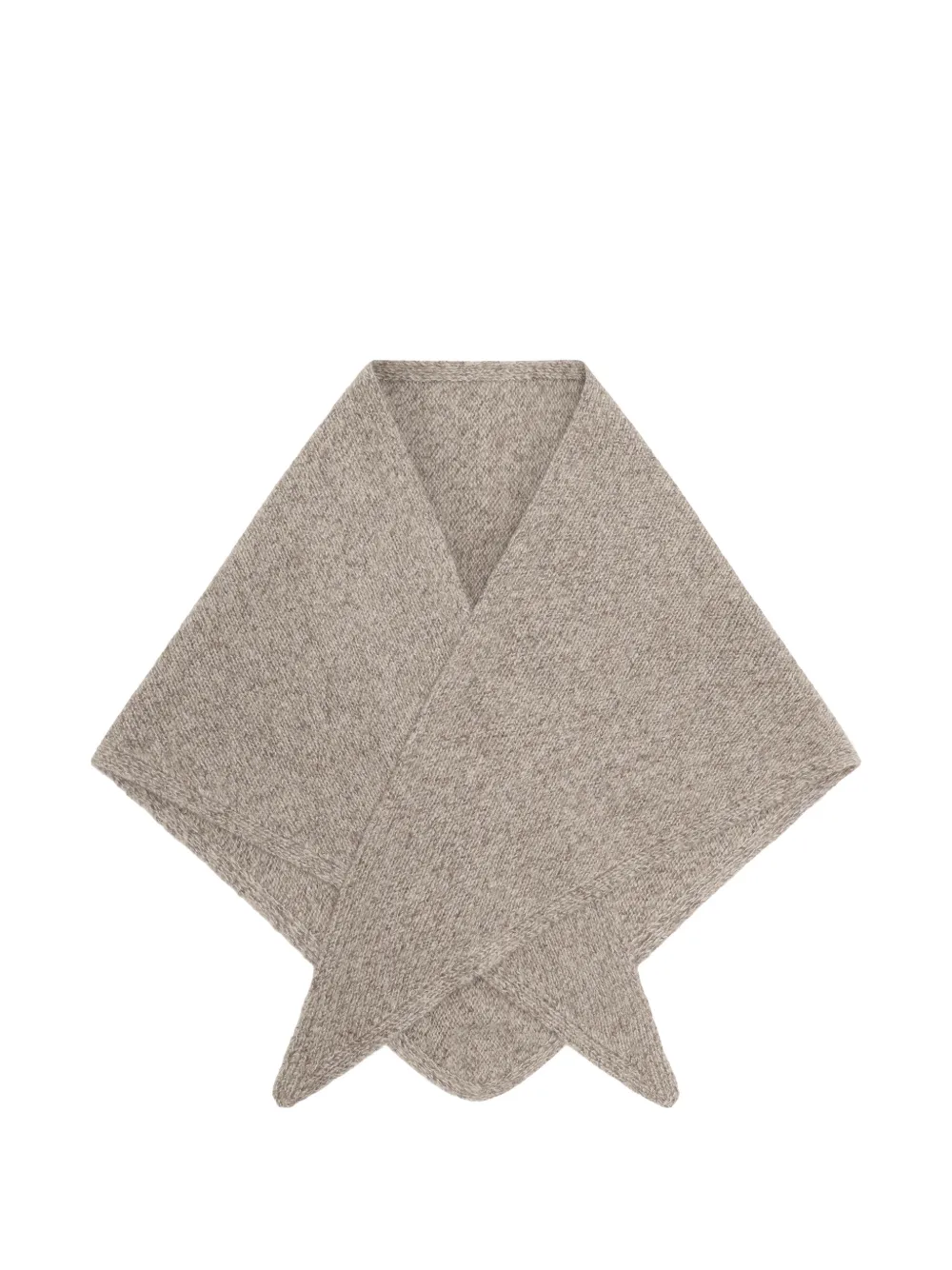 Emerson Renaldi Knitted Scarf In Neutral