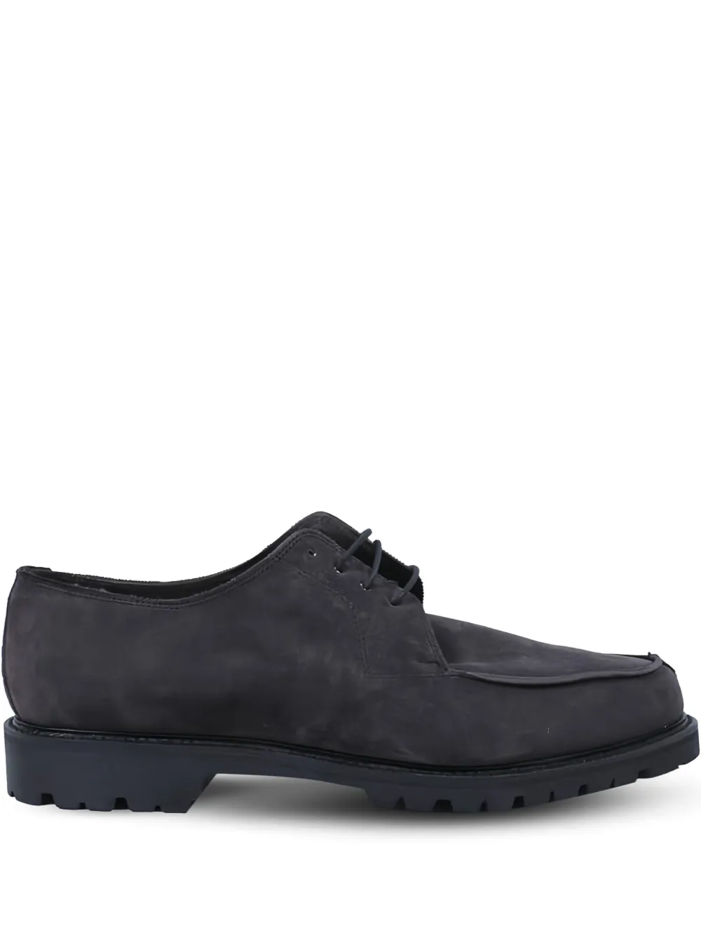 Rier lace-up suede derby shoes Black